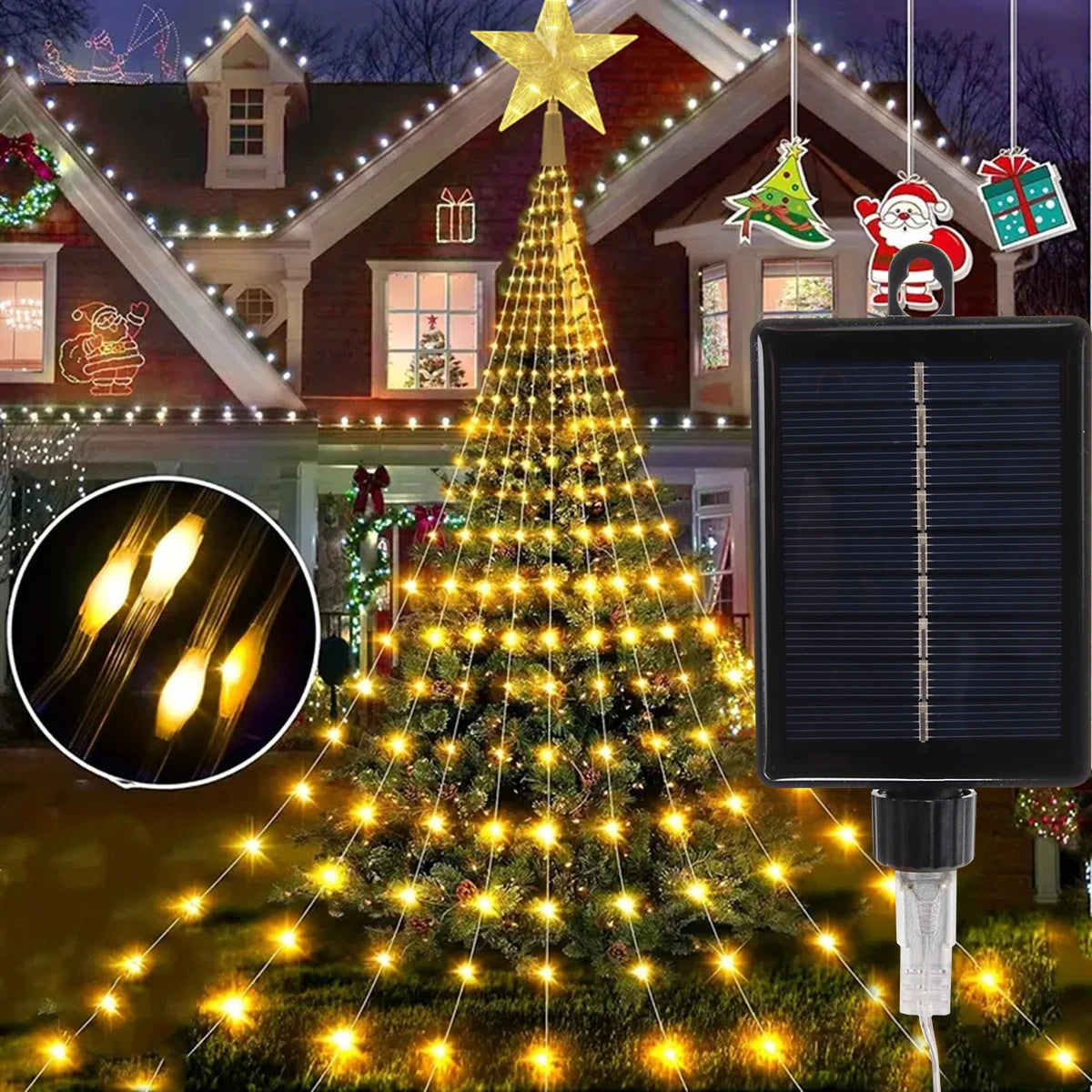 CloudTherm StarFall Tree Lights